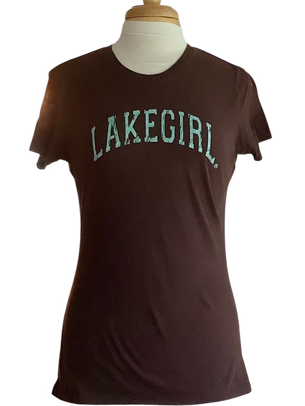 LAKEGIRL Brown Graphic Tee